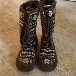 Women’s Lucky Brand fur boots
